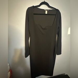 H&M black dress